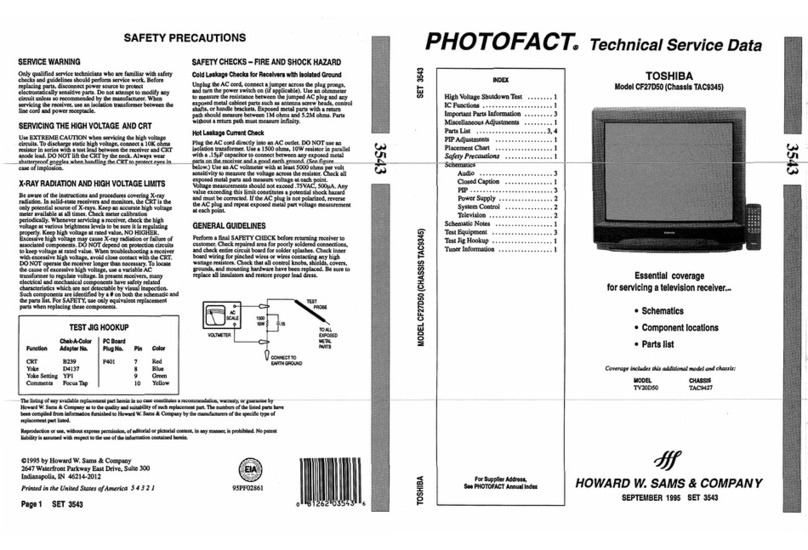 Toshiba CF27D50 User manual Toshiba CF27D50 User manual