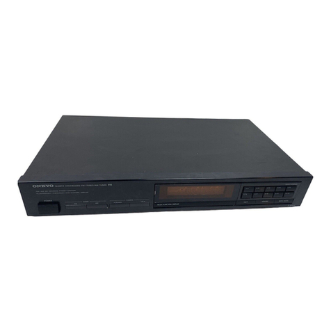 Onkyo T-4000 User manual