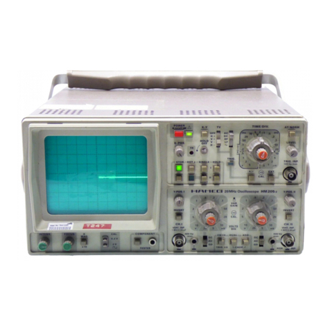 Hameg HM205-2 user manual