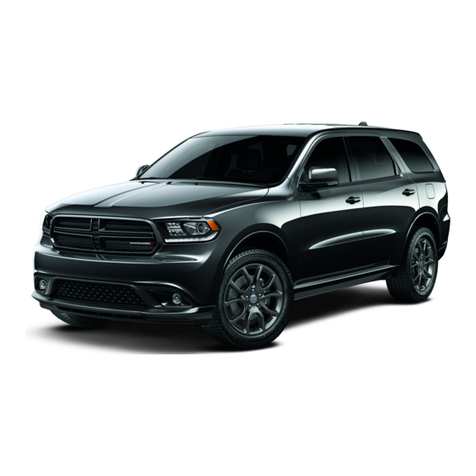 Dodge DURANGO 2017 User manual