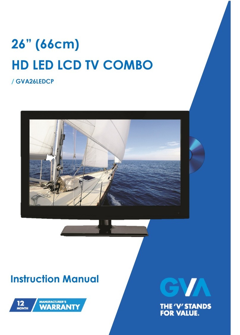 GVA GVA26LEDCP instruction manual