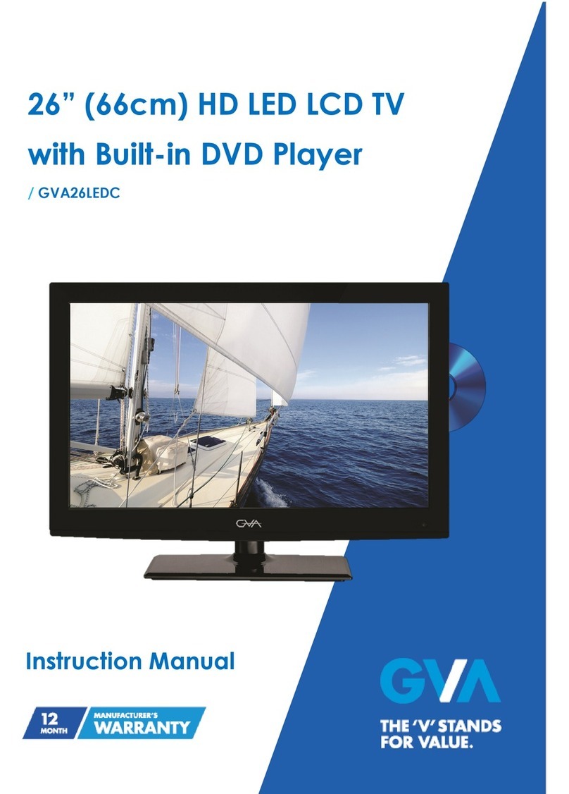 GVA GVA26LEDC instruction manual
