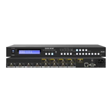 Shinybow USA SB-5684K User manual