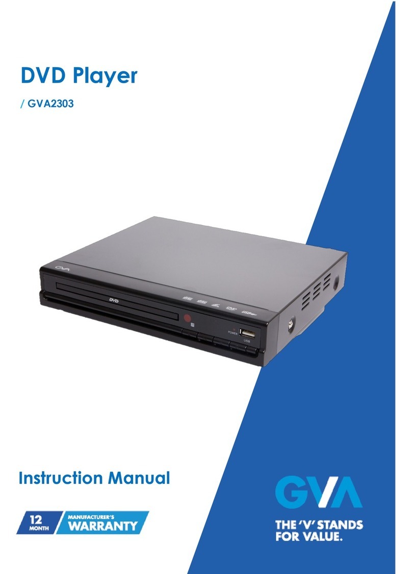 GVA GVA2303 instruction manual