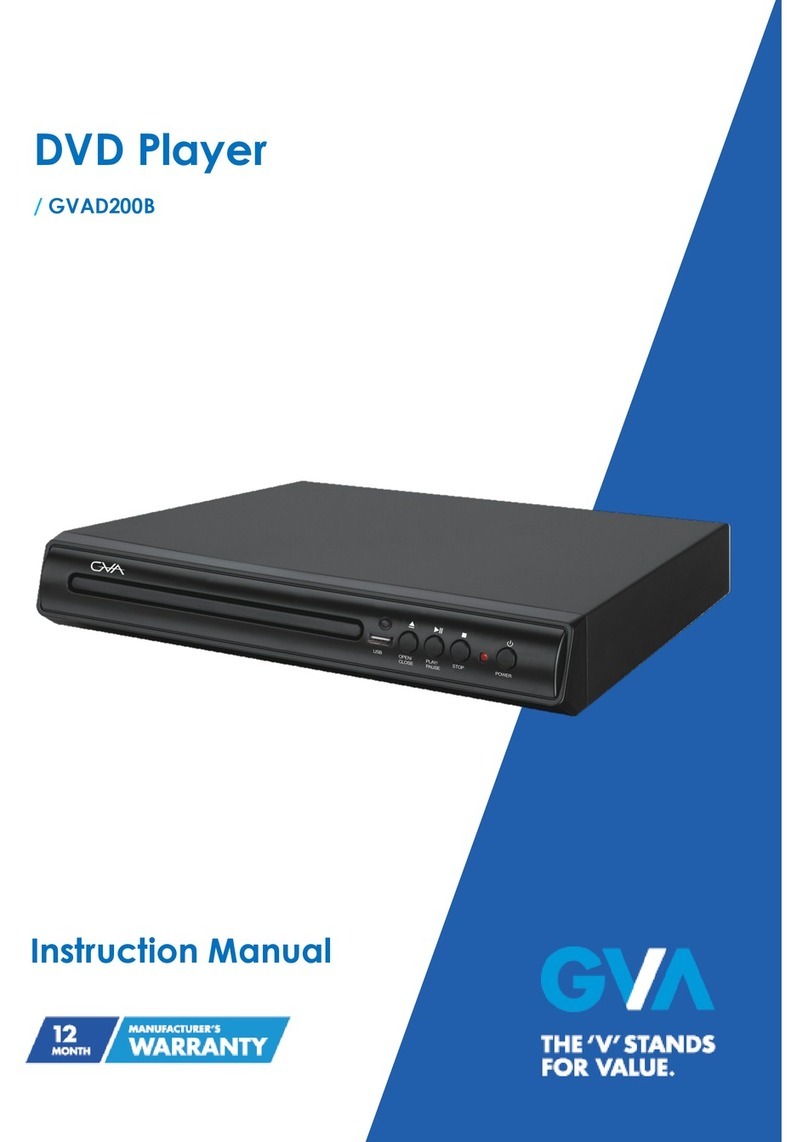 GVA GVAD200B instruction manual