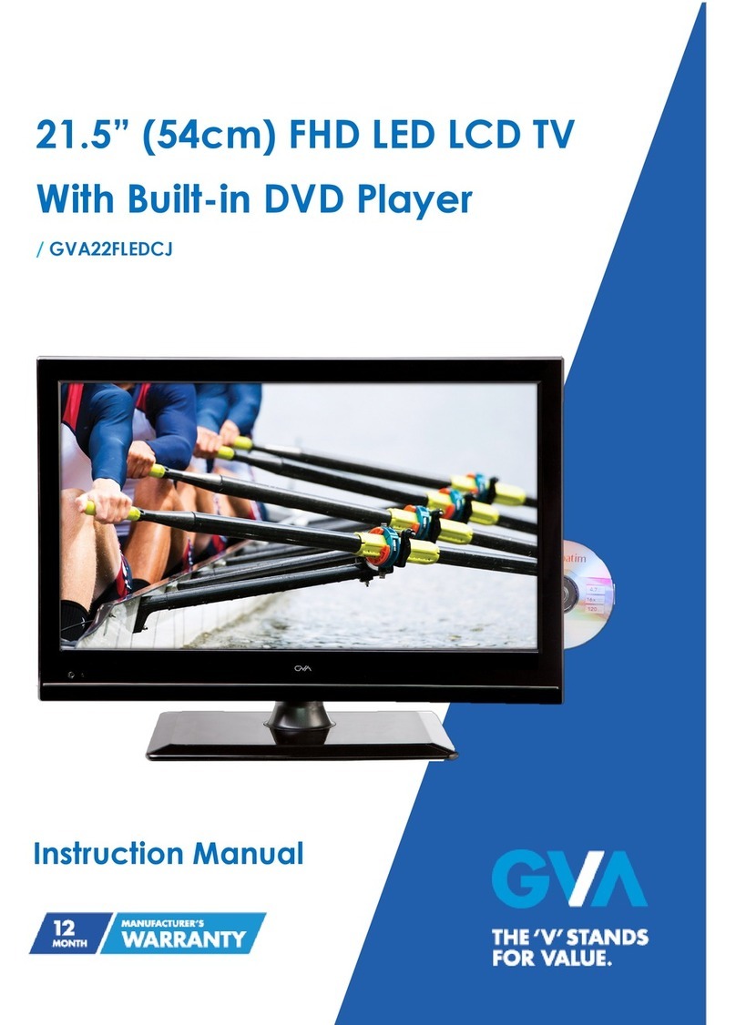 GVA GVA22FLEDCJ User manual