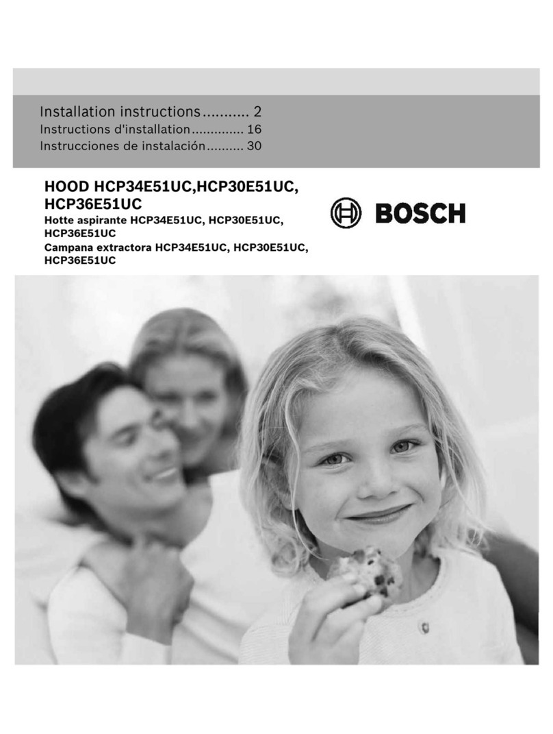 Bosch HCP34E51UC User manual