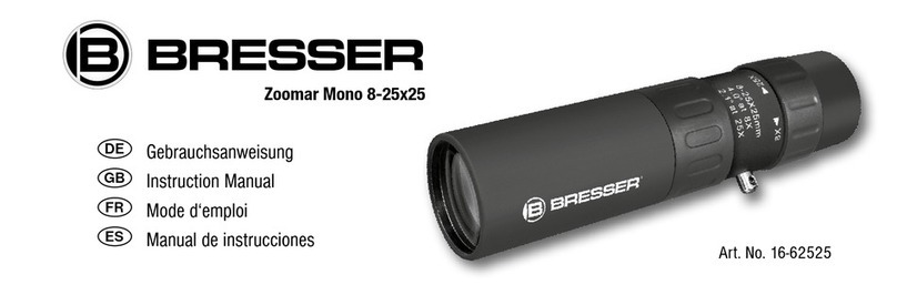 Bresser Zoomar Mono 8-25x25 instruction manual Bresser Zoomar Mono 8-25x25 instruction manual
