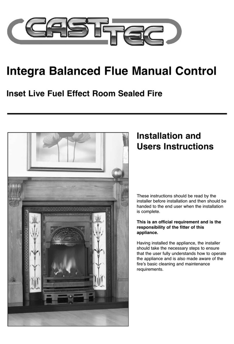 Cast Tec Integra Balanced Installation and user instructions Cast Tec Integra Balanced Installation and user instructions