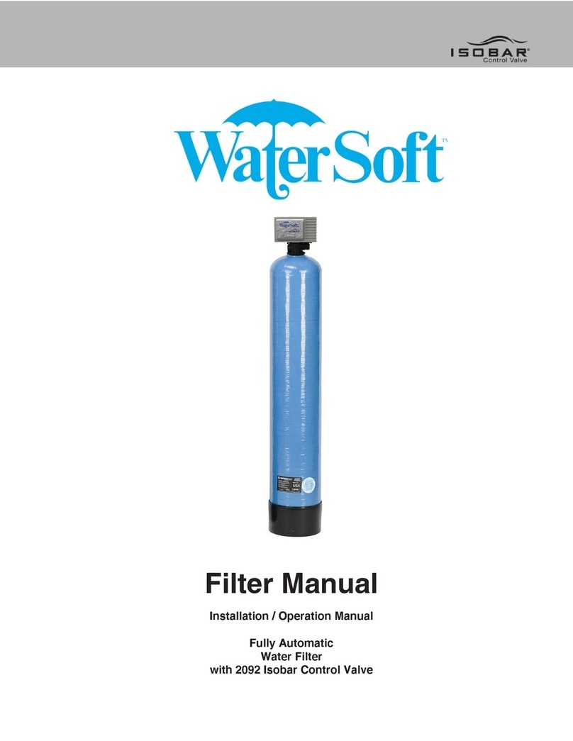 WaterSoft G9P User manual