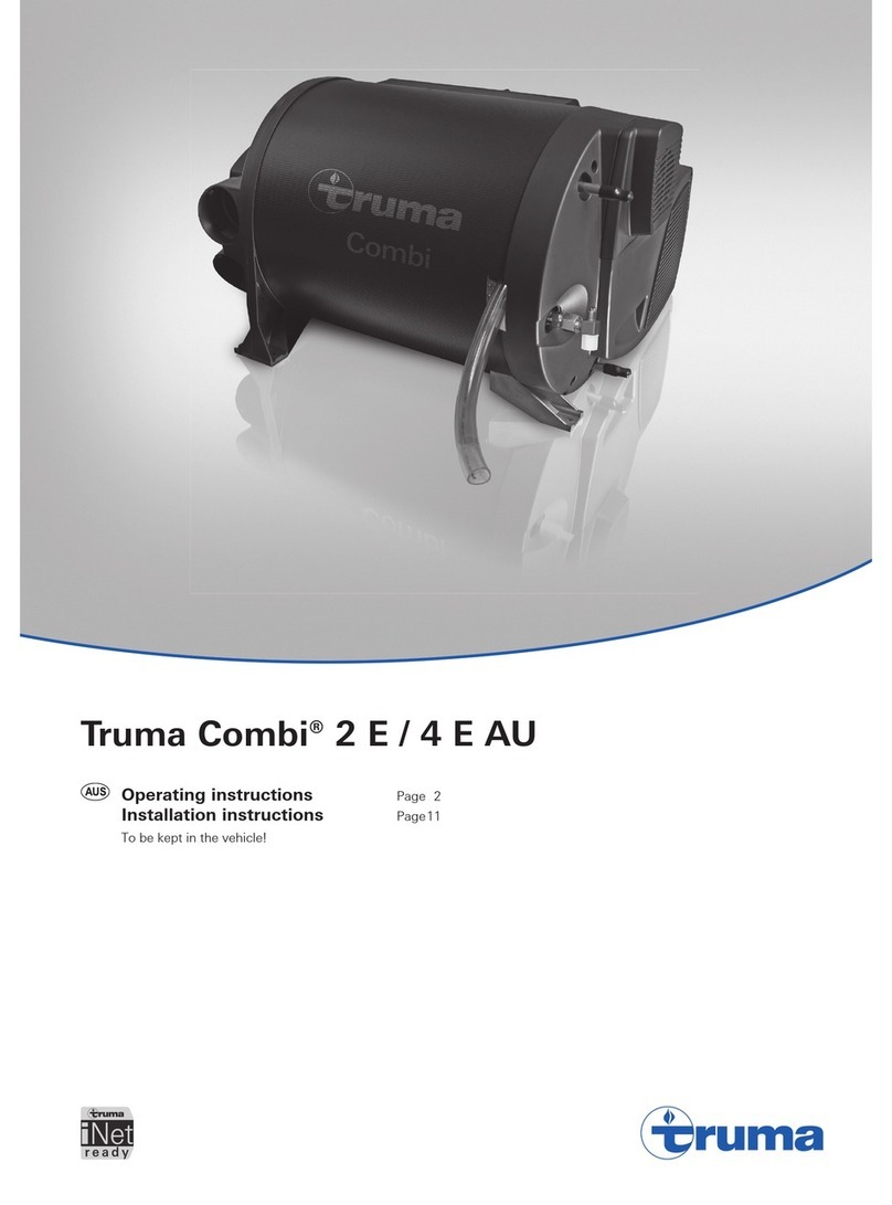 Truma Combi 2 EAU operating instructions Truma Combi 2 EAU operating instructions
