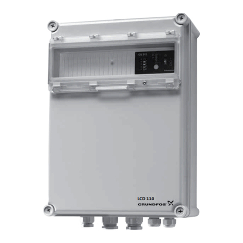 Grundfos LC 110 Installation and operating instructions