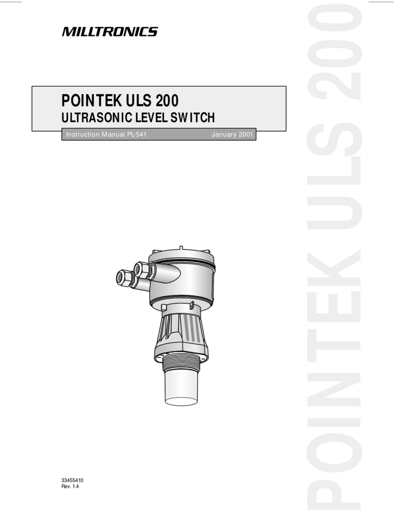 Milltronics pointek uls200 instruction manual