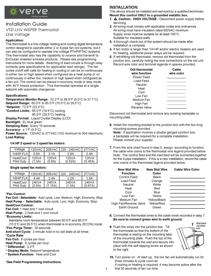 Verve VTST-LNV WiSPER installation guide