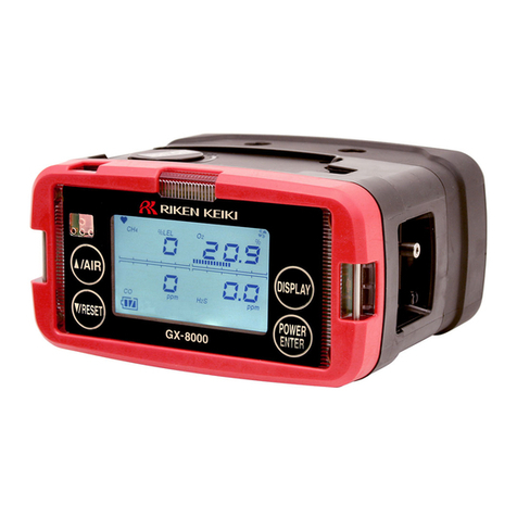 RKI Instruments GX-8000 operating manual