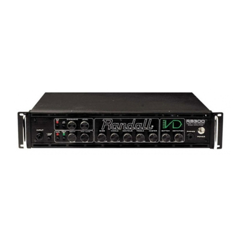 Randall RB300 User manual