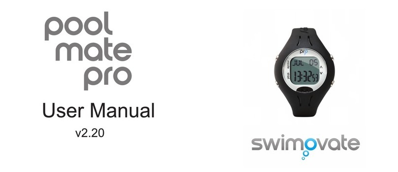 Swimovate pool mate pro User manual