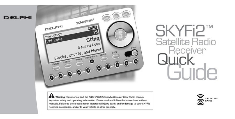 Delphi SkyFi2 SA10102 User manual