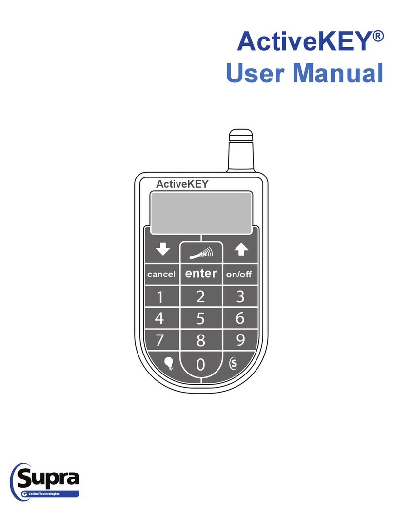 Supra ActiveKEY user manual