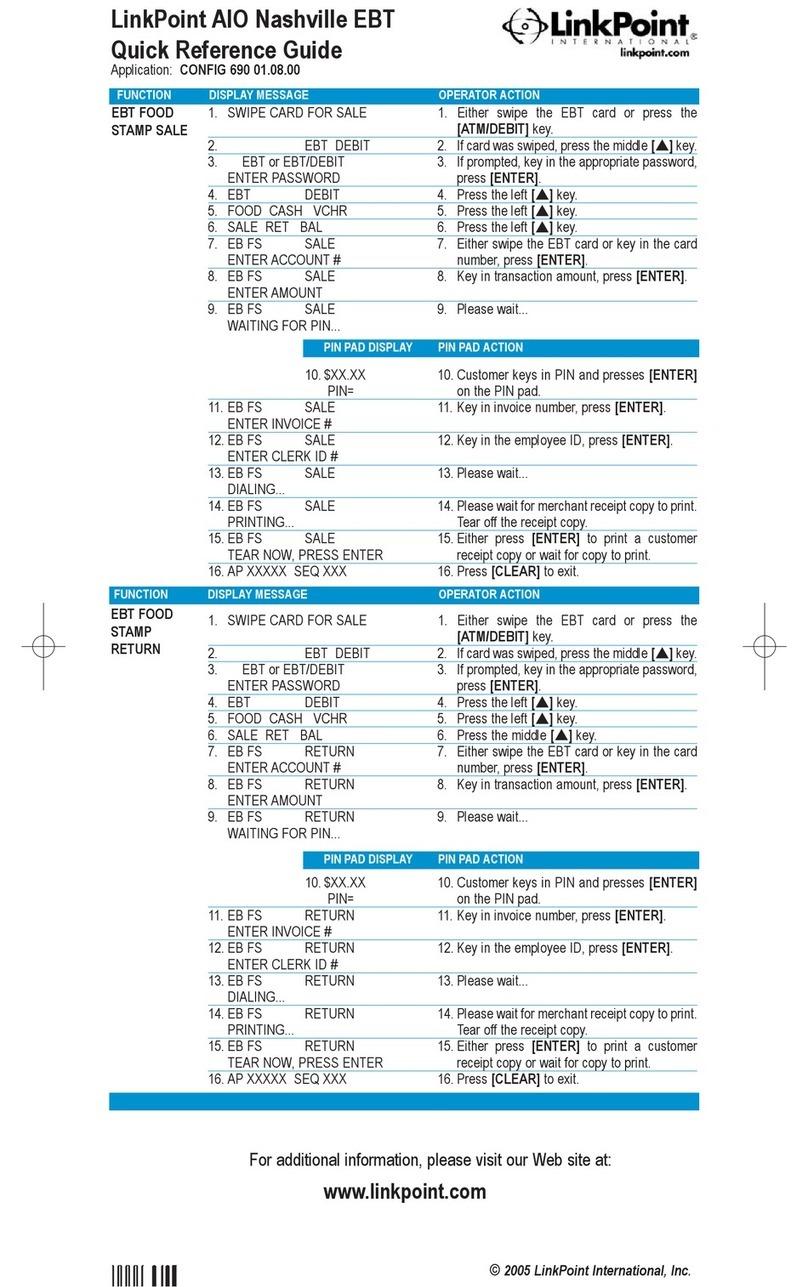 LinkPoint AIO User manual