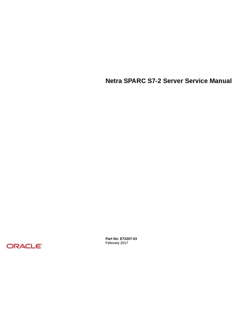 Oracle Netra SPARC S7-2 User manual