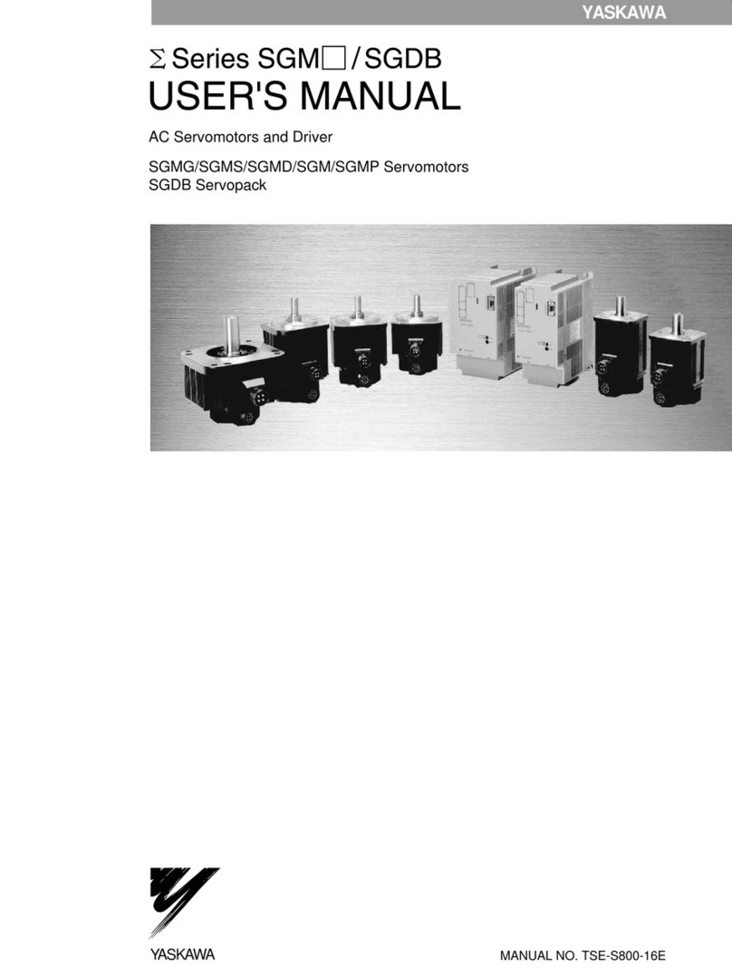 YASKAWA SMG Series User manual