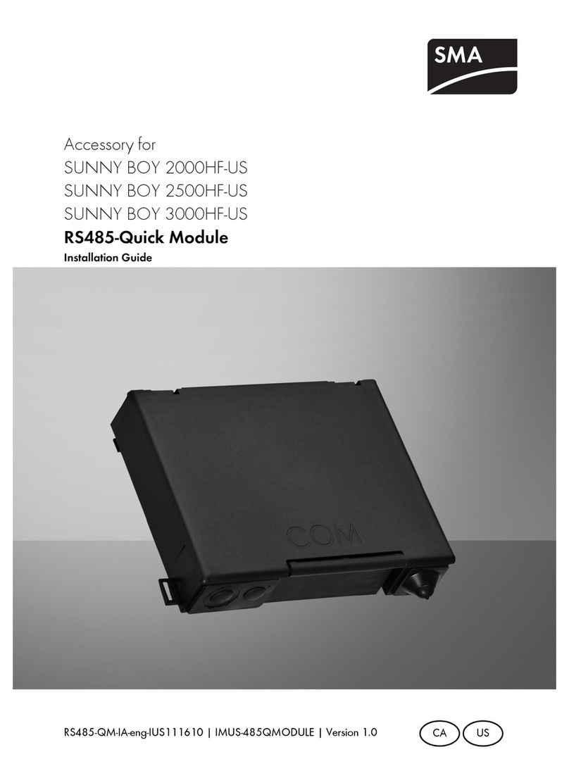 SMA sunny boy 2000hf-us User manual