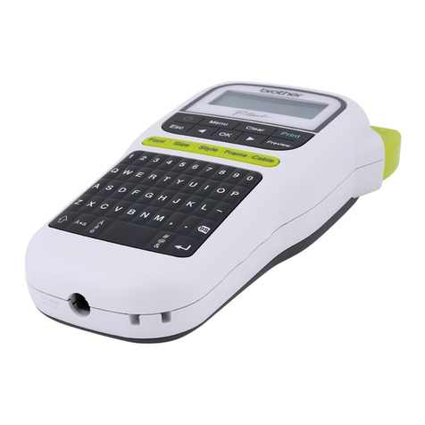 Brother P-TOUCH H110 User manual