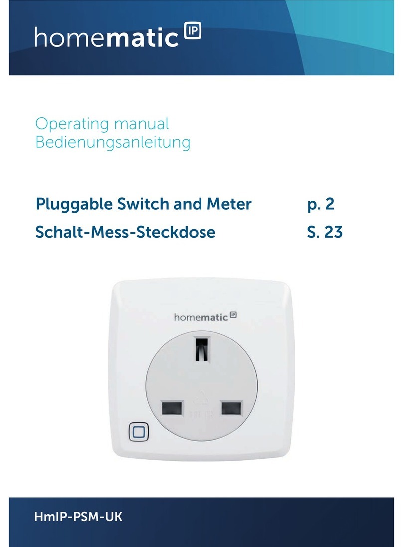 HomeMatic HmIP-PSM-UK User manual