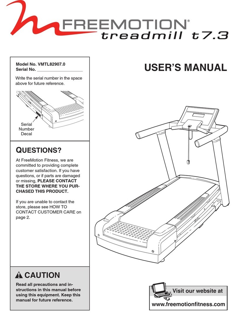 FREE MOTION VMTL82907.0 Users manual and important safety information FREE MOTION VMTL82907.0 Users manual and important safety information