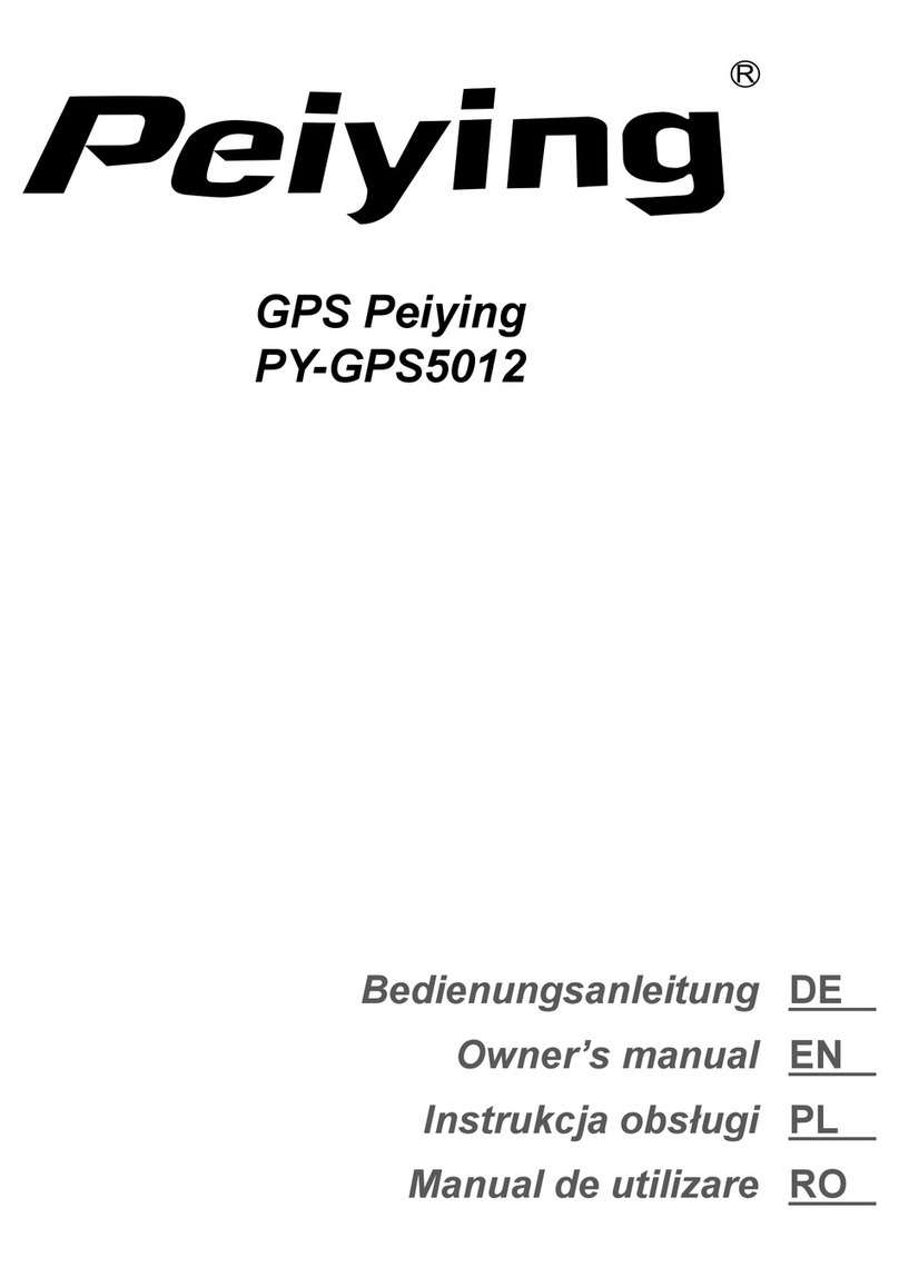 Peiying PY-GPS5012 owner's manual