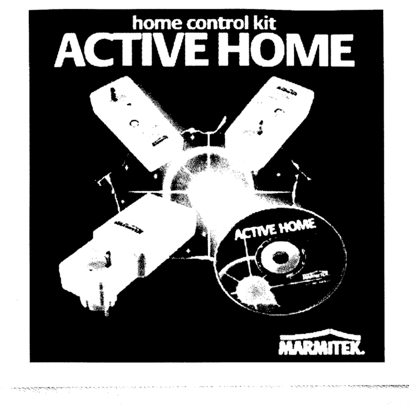 Marmitek activehome user manual