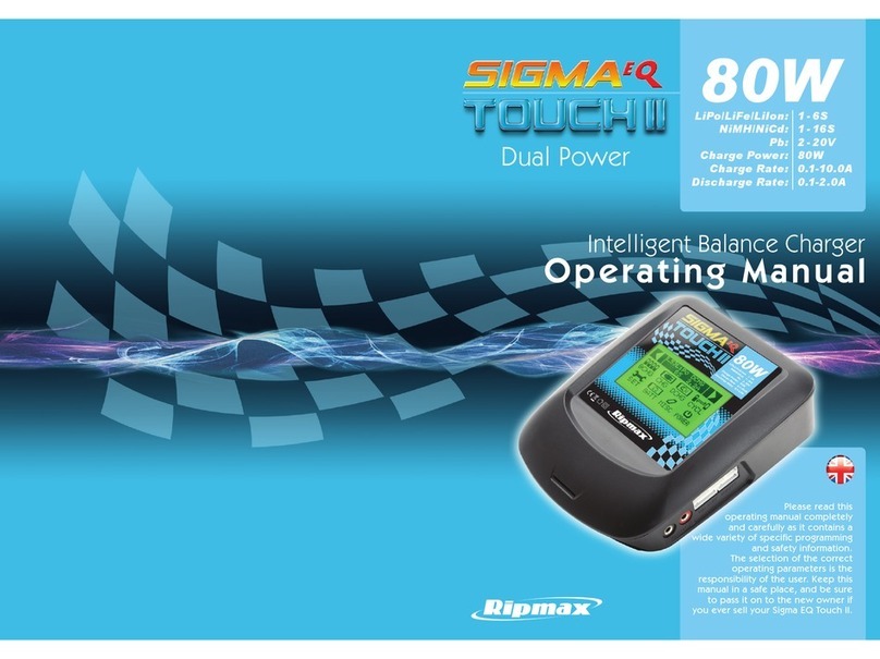 Sigma EQ Touch II operating manual