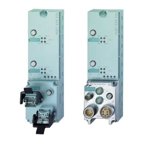Siemens ASM 456 operating instructions