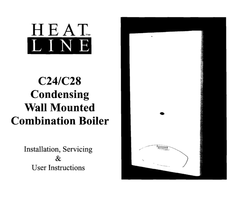 Heatline C24 Installation, servicing and user instructions
