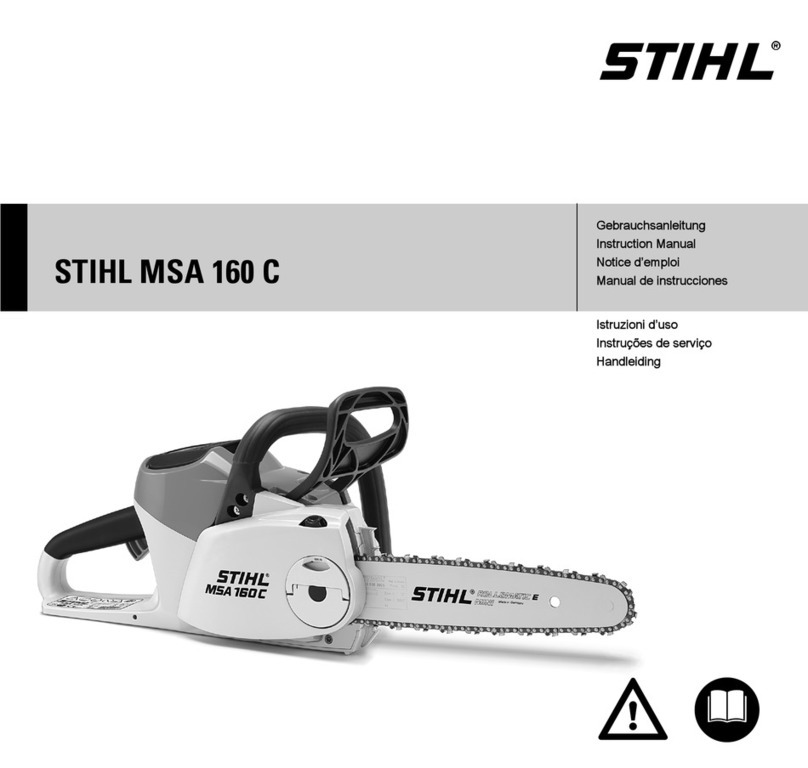 Stihl MSA 160 C User manual