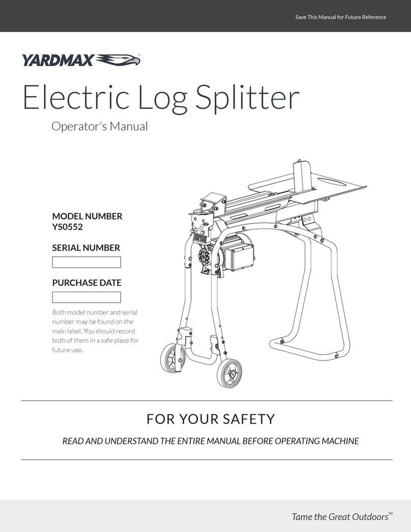 YARDMAX YS0552 User manual