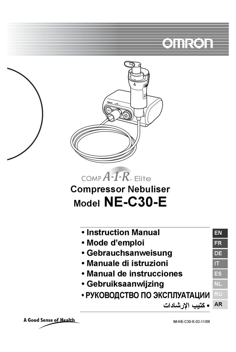 Omron Comp Air Elite NE-C30-E instruction manual