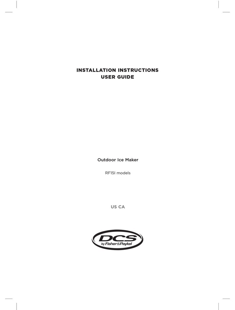DCS RF151 Installation instructions & user guide