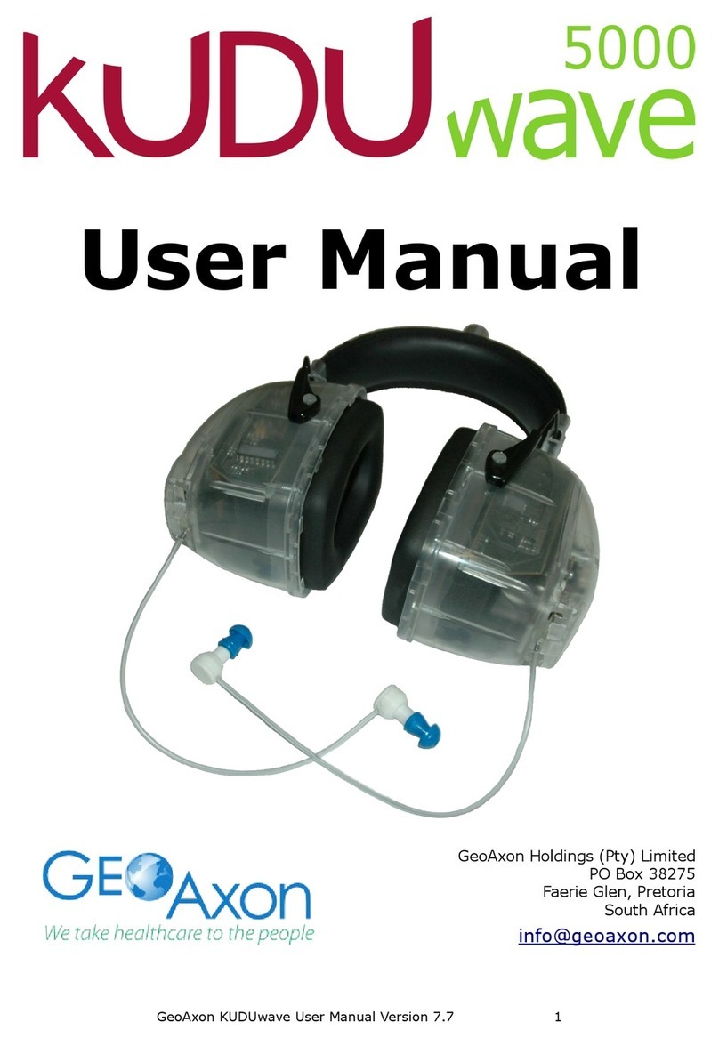 GEOAXON KUDUWAVE 5000 user manual