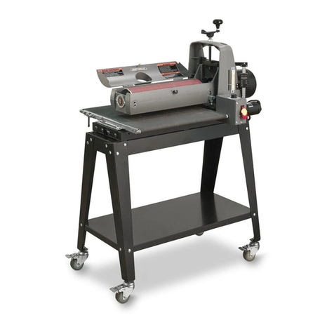 SuperMax 19-38 DRUM SANDER User manual