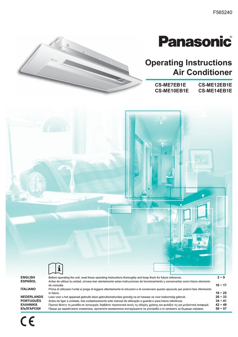 Panasonic CS-ME7EB1E User manual
