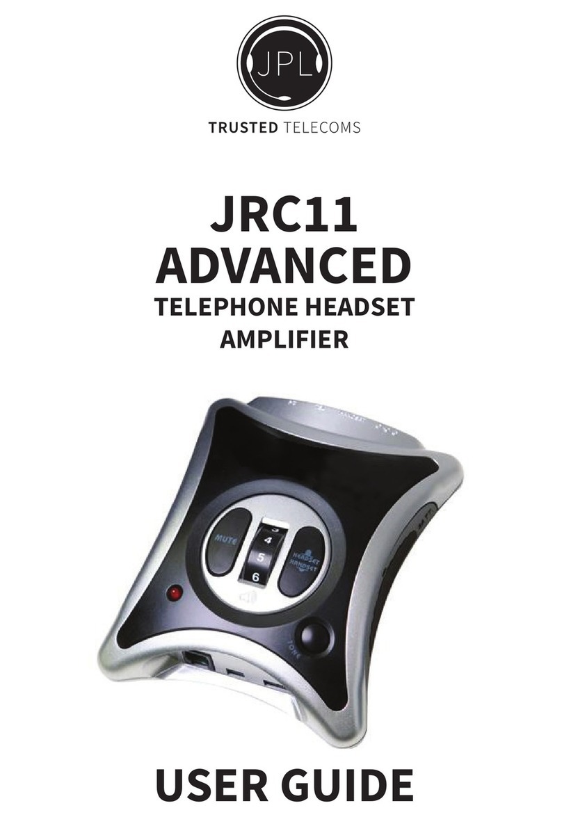JPL JRC11 User manual