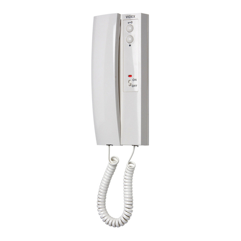 Videx 3000 Series User manual
