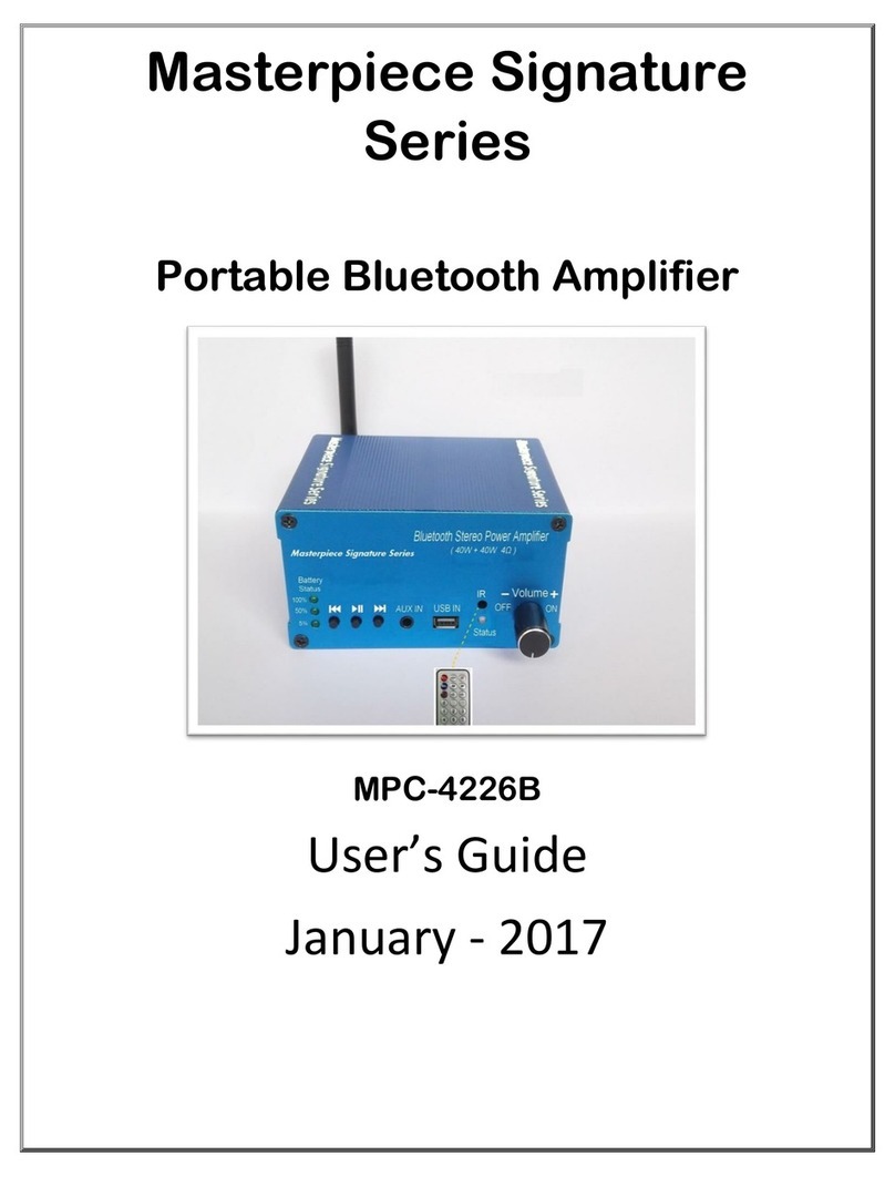 Masterpiece MPC-4226B user guide