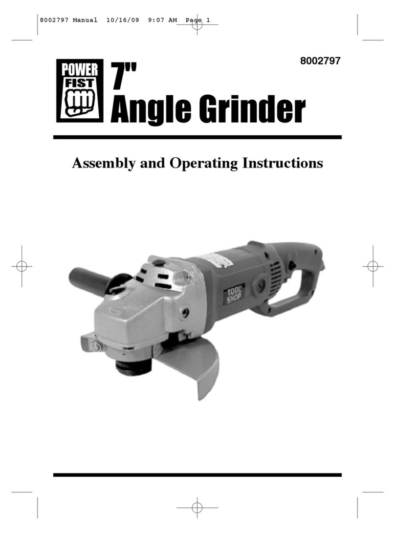 Power Fist 8002797 Assembly and operating instructions