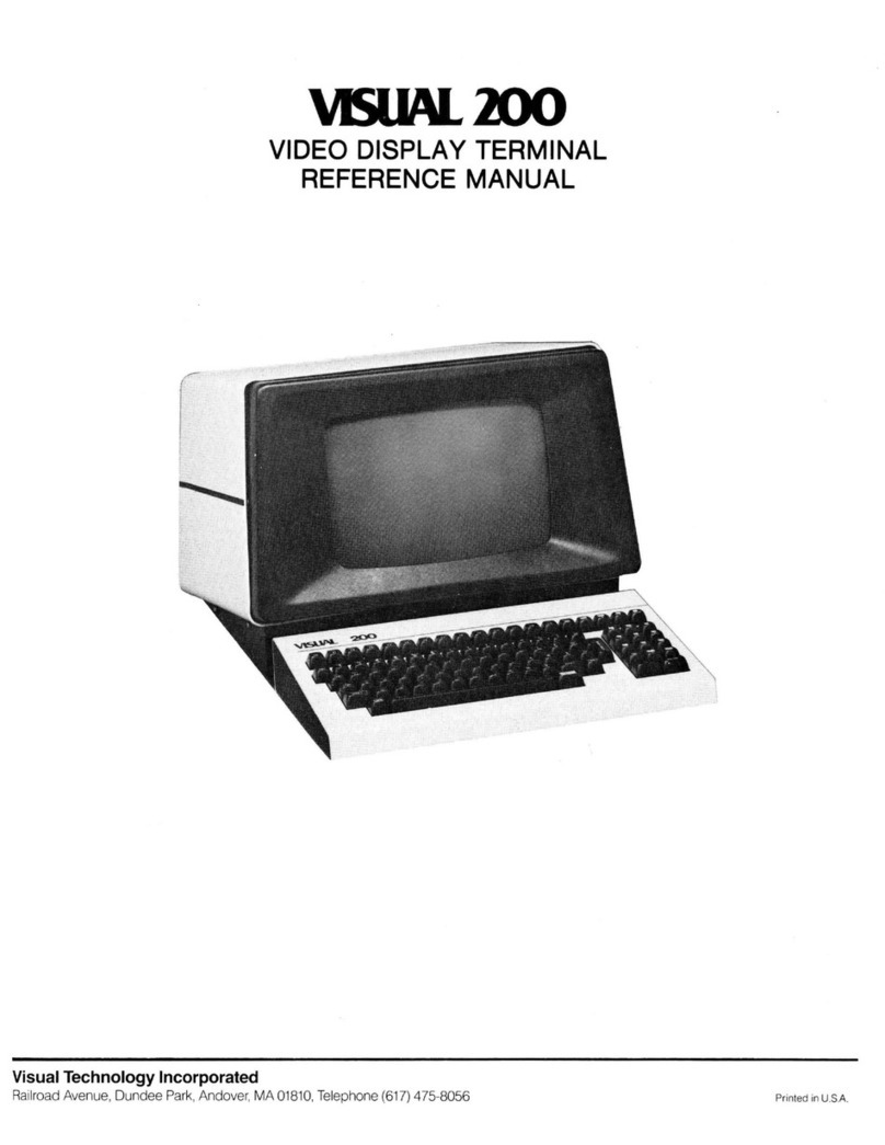 VISUAL 200 Reference manual VISUAL 200 Reference manual