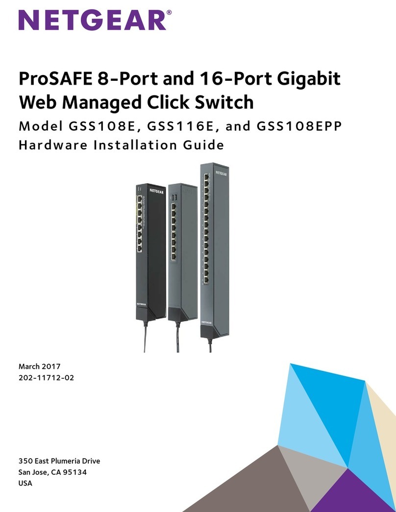 NETGEAR GSS108E Manual