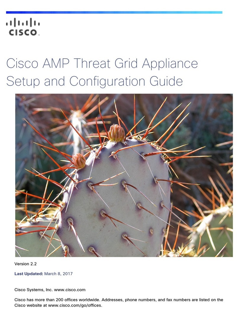 Cisco amp threat grid User manual Cisco amp threat grid User manual
