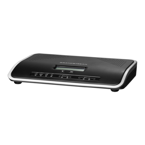 Grandstream Networks UCM6204 Quick installation guide